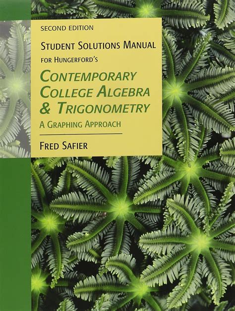 Contemporary College Algebra Student Solutions Manual Ebook Ebook Doc