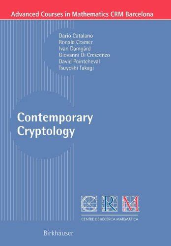 Contemporary Cryptology 1st Edition Kindle Editon