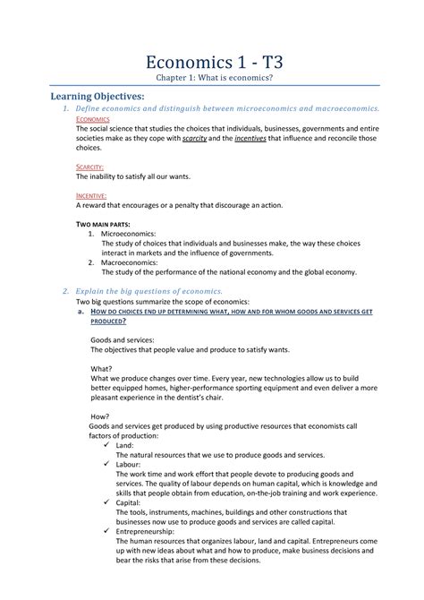 Contemporary Economics Chapter 1 Assessment Answers Kindle Editon