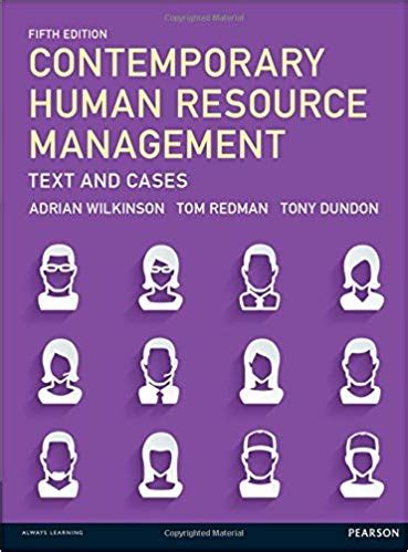 Contemporary Human Resources Management: Text and Cases Ebook Kindle Editon