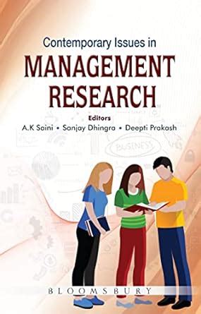 Contemporary Issues in Management Research Doc