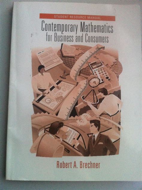 Contemporary Mathematics for Business and Consumers Student Resource Manual Doc