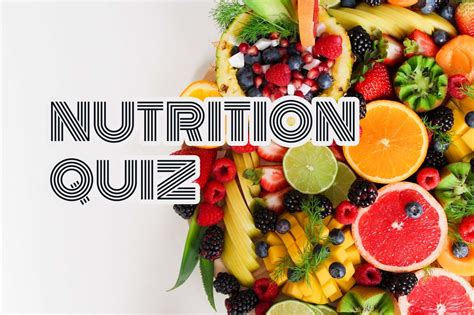 Contemporary Nutrition Quiz Answers Doc