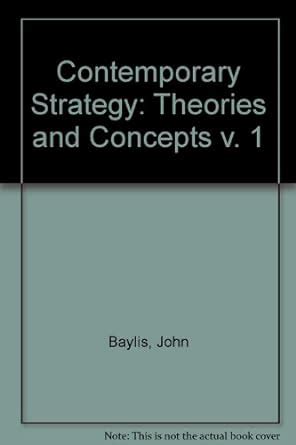 Contemporary Strategy I Theories and Concepts v 1 Doc