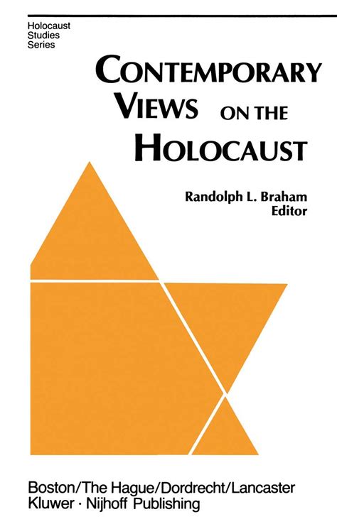 Contemporary Views on the Holocaust Epub