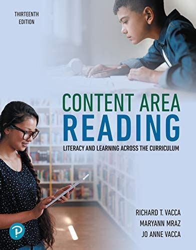 Content Area Reading Literacy And Learning Across The Curriculum Doc