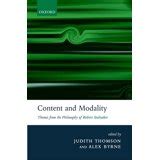 Content and Modality Themes from the Philosophy of Robert Stalnaker Doc