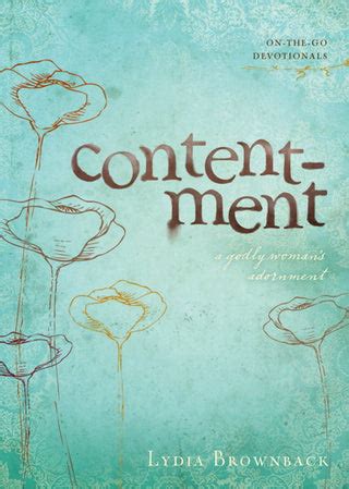 Contentment A Godly Woman s Adornment On-The-Go Devotionals Reader