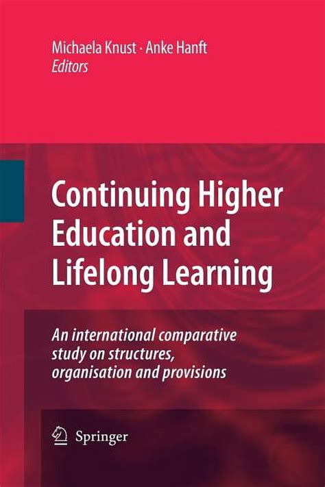 Continuing Higher Education and Lifelong Learning An international comparative study on structures Kindle Editon