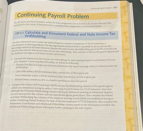 Continuing Payroll Problem Answers Kindle Editon