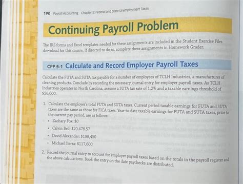 Continuing Payroll Problem Solutions PDF