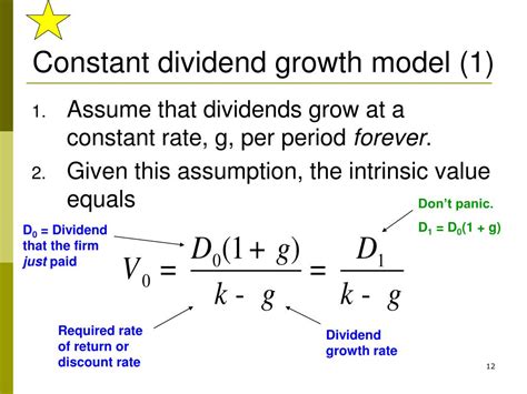 Continuous Dividend Growth