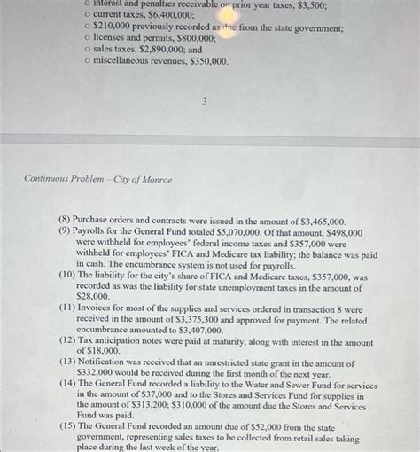 Continuous Problem City Of Monroe Answers Reader