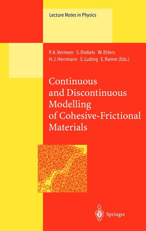 Continuous and Discontinuous Modelling of Cohesive-Frictional Materials 1st Edition Epub