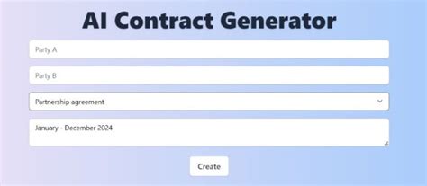 Contract AI Generator: Craft Impeccable Agreements in 5 Minutes