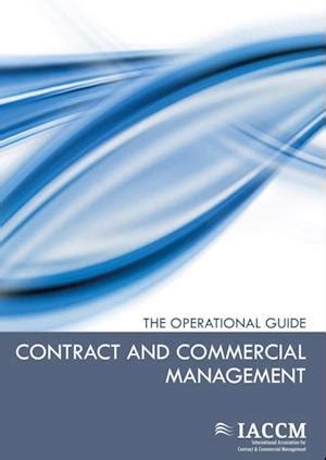 Contract And Commercial Management The Operational Ebook PDF