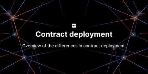 Contract Deployment: