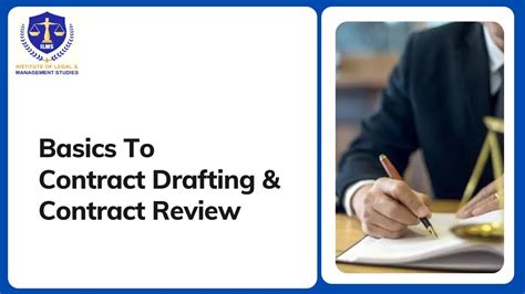 Contract Drafting and Review: