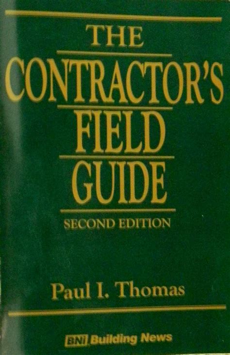 Contractor's Field Guide Reader