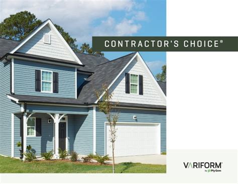 Contractor Sales Catalogs For Mobile Home Dealers