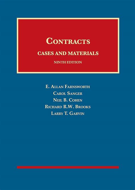 Contracts Cases and Materials University Casebook Series Kindle Editon