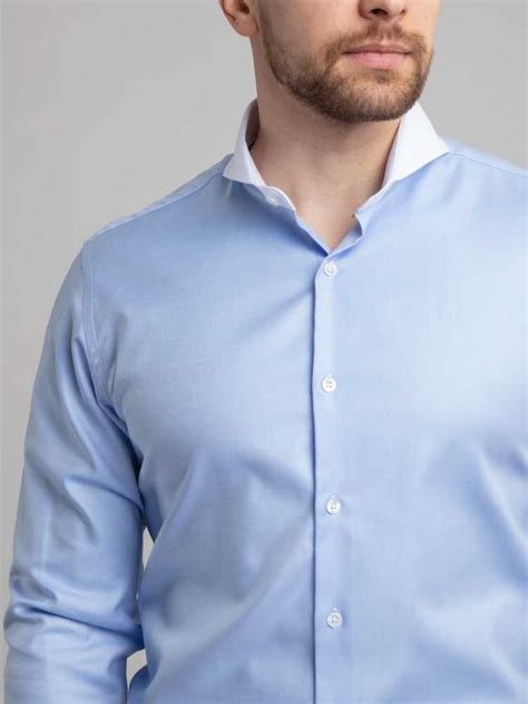 Contrast Collar Dress Shirts: The Perfect Balance of Style and Sophistication