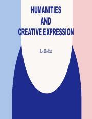 Contributions to Creative Expression: