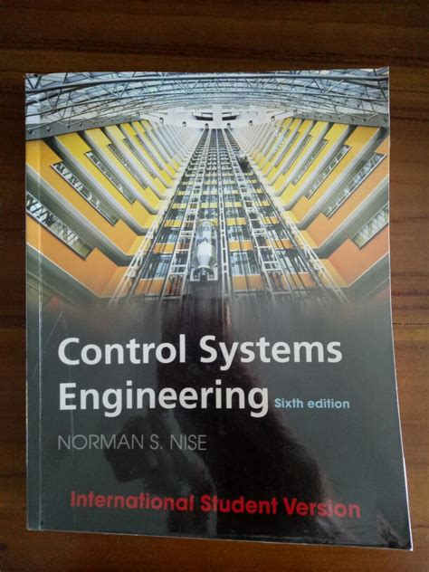 Control Systems Engineering Sixth Edition Solution Manual PDF