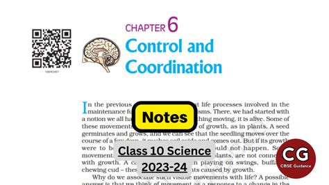 Control and Coordination Class 10 Notes: Master Your Biology with Expert Guidance