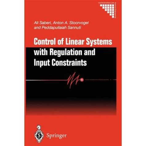Control of Linear Systems with Regulation and Input Constraints Doc