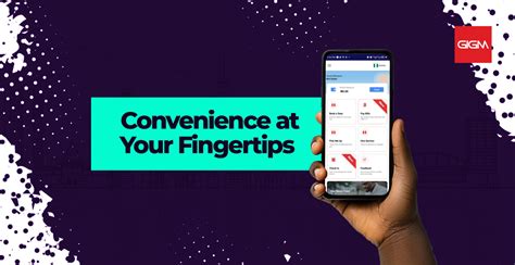 Convenience at Your Fingertips