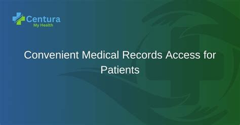 Convenient Access to Medical Records: