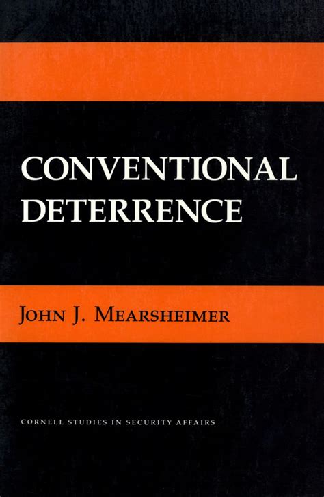 Conventional Deterrence Cornell Studies in Security Affairs PDF