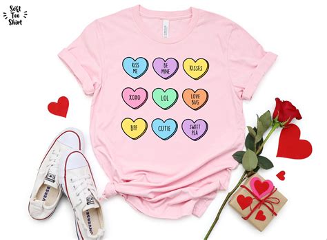 Conversation Heart Shirts: A Sweet Treat for Your Valentine