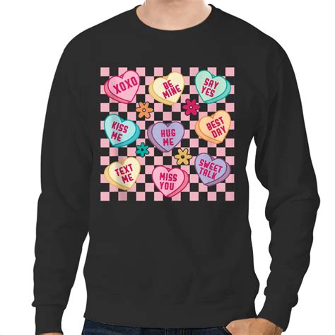 Conversation Heart Sweatshirts: A Sweet Treat for Your Valentine