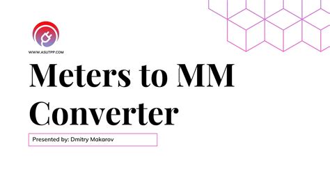 Conversion Calculator: Effortlessly Convert Millimeters to Meters