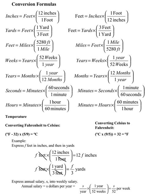 Conversion Formula: Simplicity at Your Fingertips