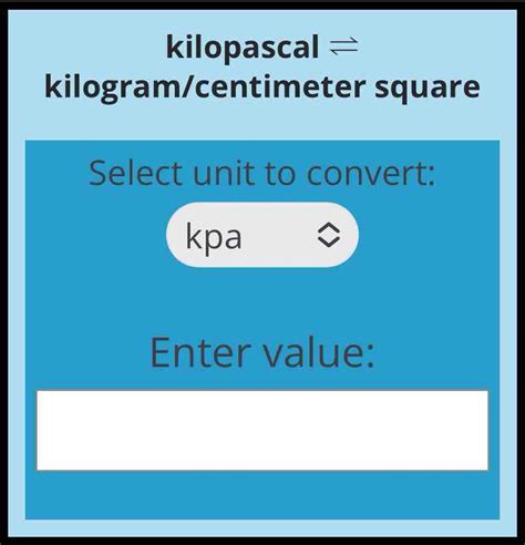 Convert 100,000 kPa to kg: A Comprehensive Guide