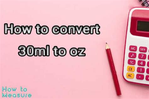 Convert 30ml to Ounces Effortlessly