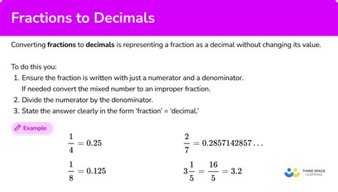 Convert Decimals to Fractions: A Comprehensive Guide