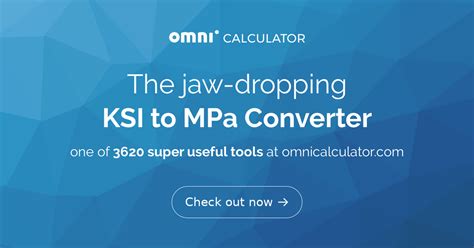 Convert MPA to KSI: A Comprehensive Guide (2023)