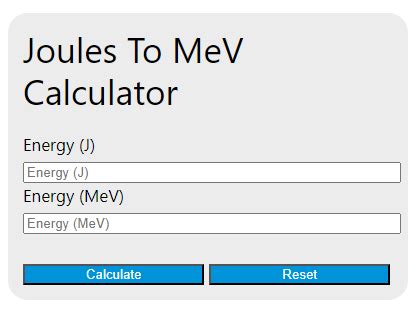 Convert MeV to Joules (MeV to J) Without Breaking a Sweat: Your Ultimate Guide