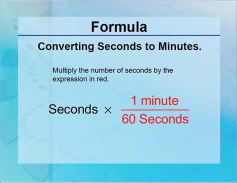 Convert Minutes into Seconds: A Comprehensive Guide