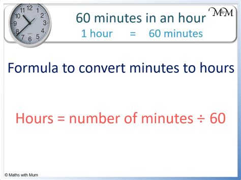 Convert Minutes to Hours: The Formula Unveiled