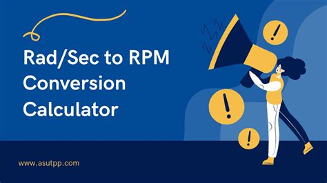 Convert Rad/s to RPM with Ease: An In-Depth Guide