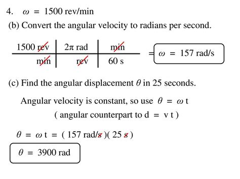 Convert Rad/s to Rev/min with Precision