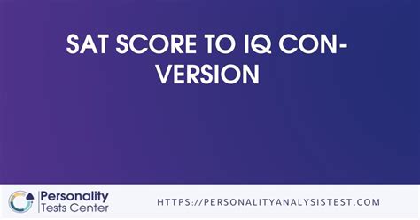 Convert SAT to IQ: The Definitive Guide