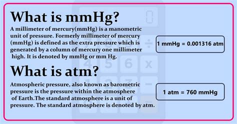 Convert mmHG to Atmospheres: The Ultimate Guide