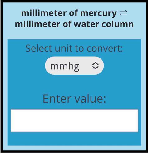 Convert mmHg to H2O: A Comprehensive Guide