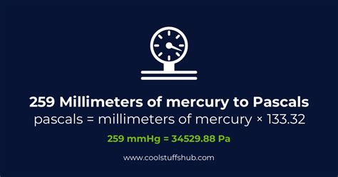 Convert mmHg to Pa: Understanding Millimeters of Mercury to Pascals